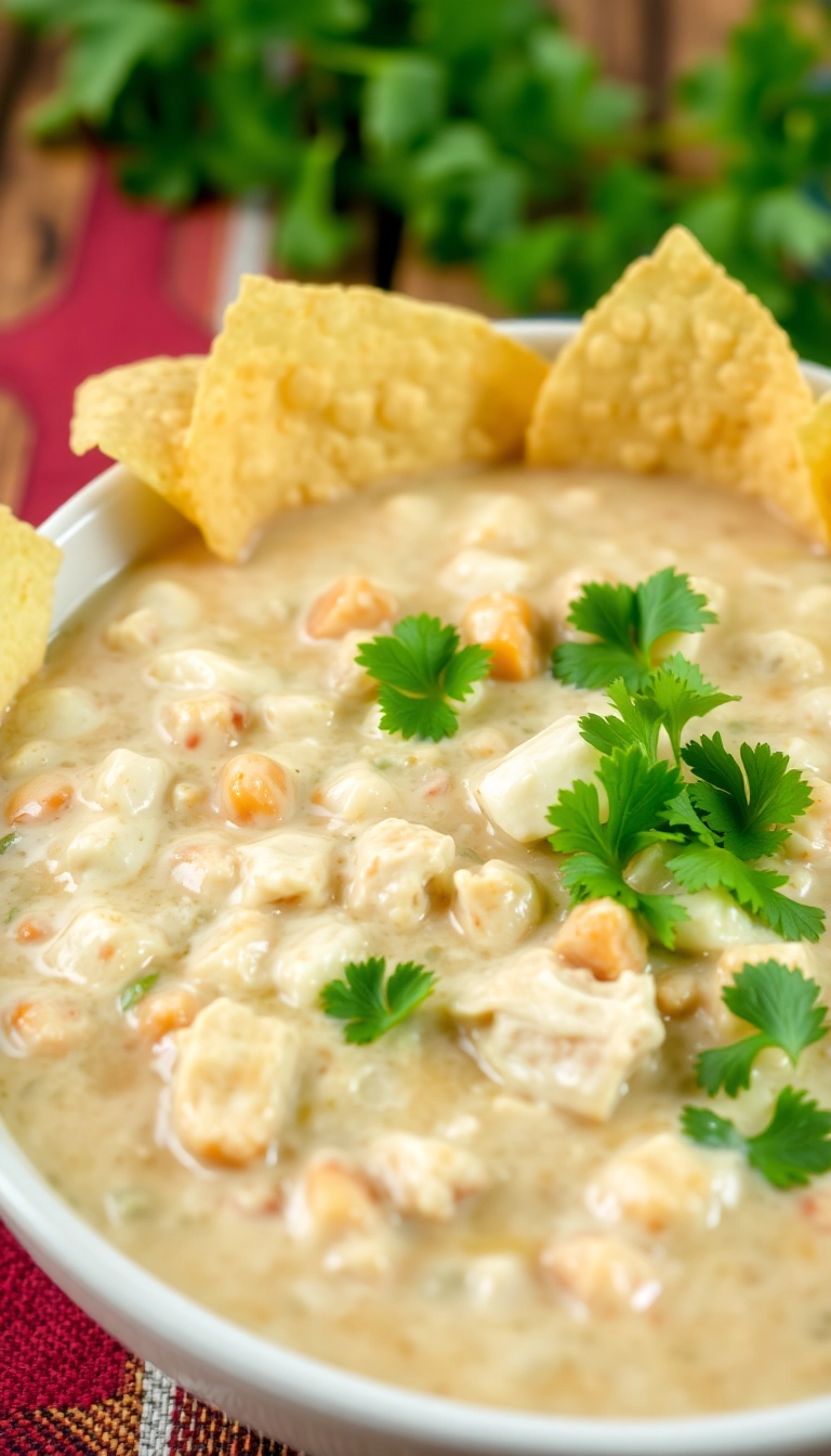 23 Family-Friendly White Chicken Chili Stove Top Meals Everyone Will Love! - Classic White Chicken Chili