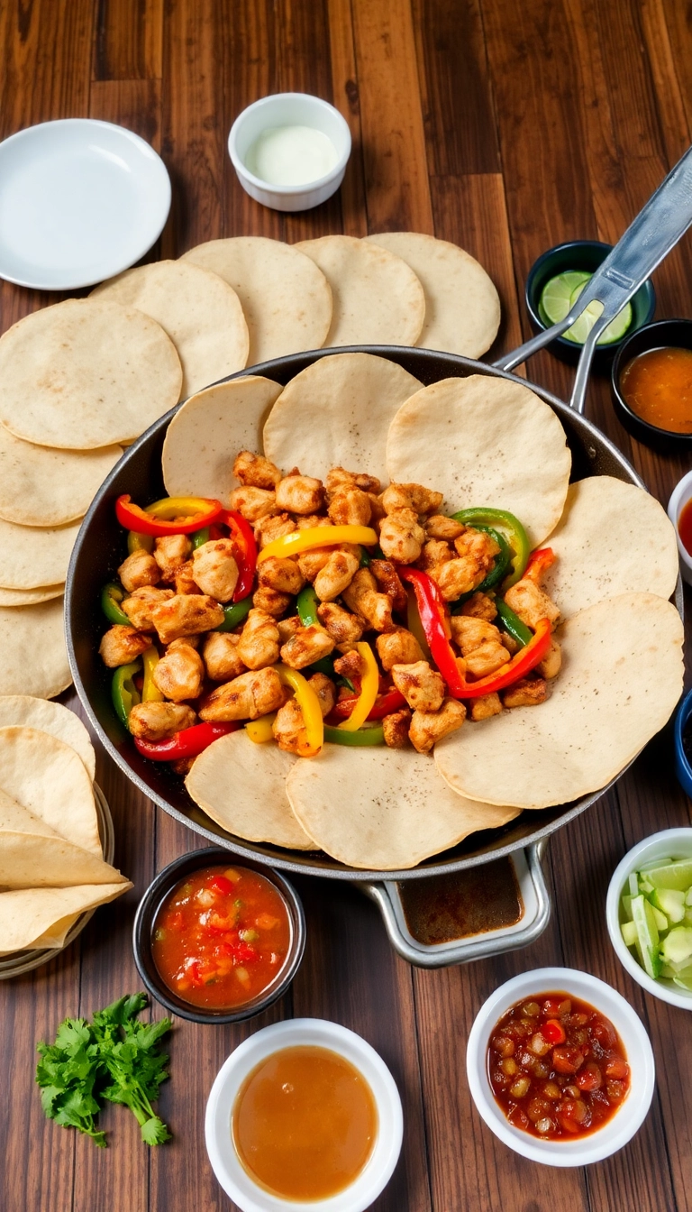 39 Dinner Recipes That Will Make Family Time Deliciously Fun! - 2. One-Pan Chicken Fajitas