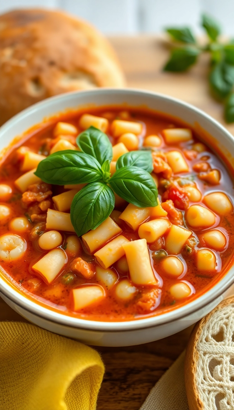 15 Authentic Italian Soups to Keep You Cozy This Winter (Don't Miss #10!) - 5. Pasta e Fagioli