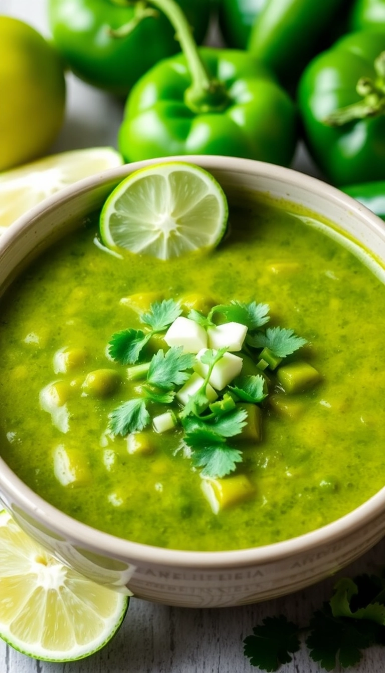 34 Unique Chili Recipe Ideas That Will Spice Up Your Dinner Tonight! - Chili Verde