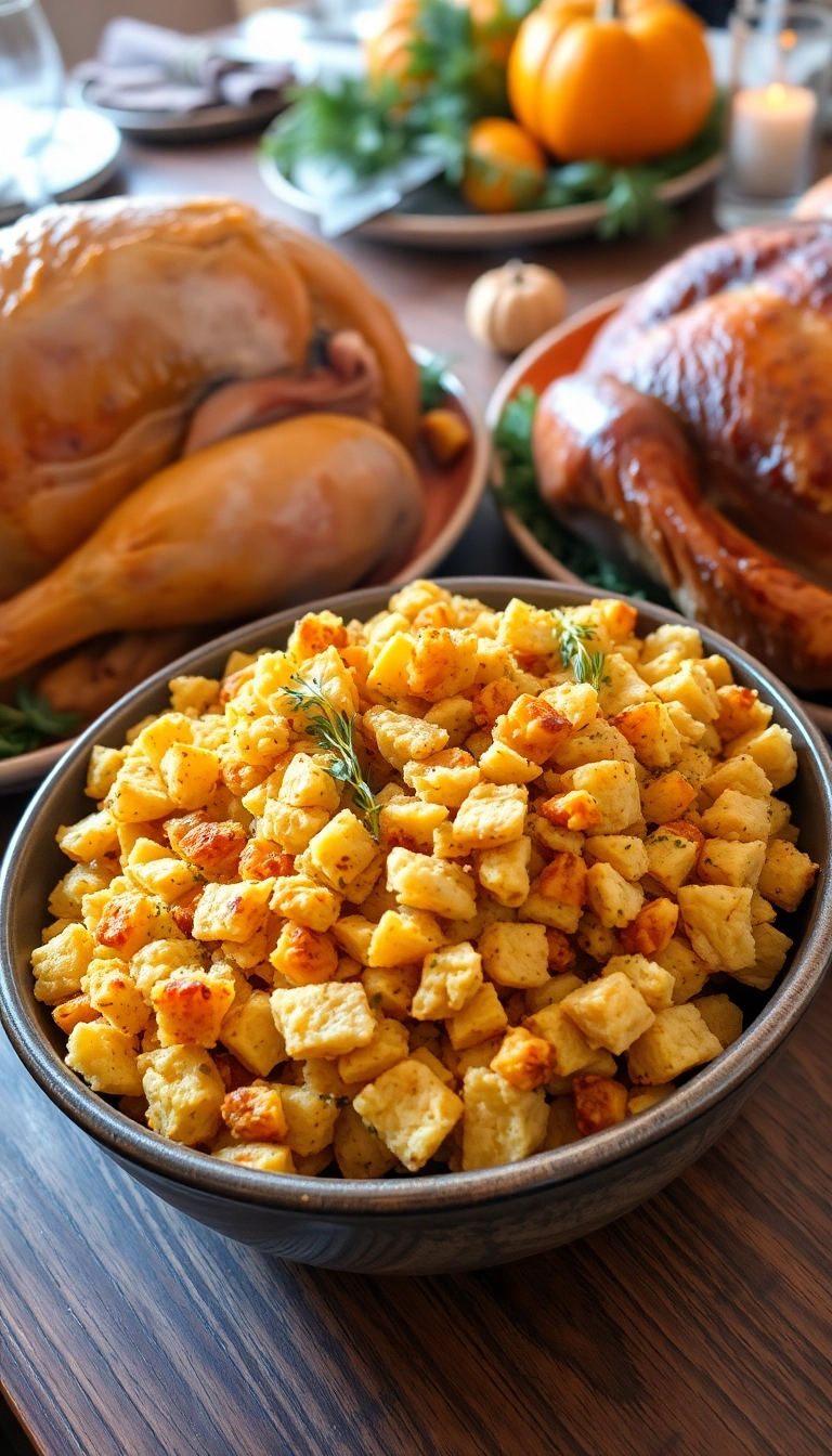 38 Thanksgiving Recipes Ideas You Won't Believe Are This Easy! - 15. Savory Stuffing