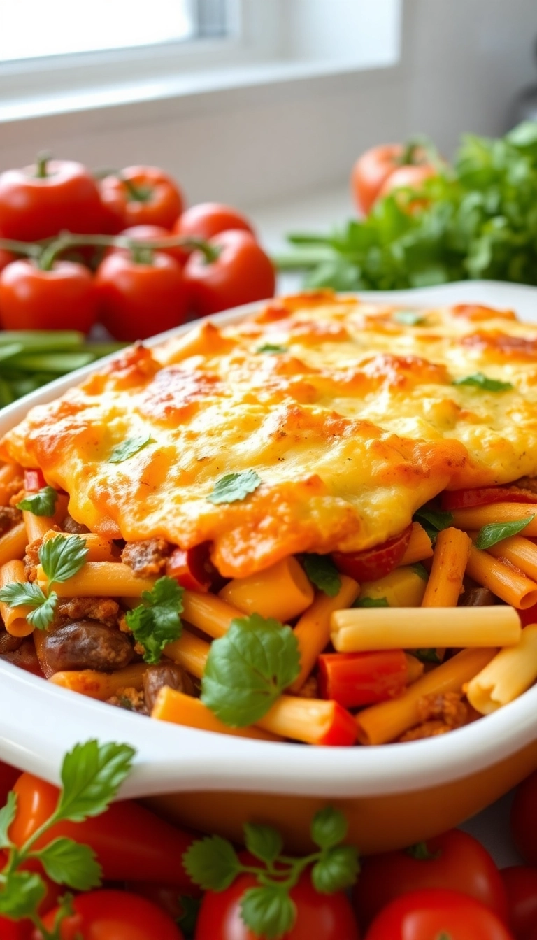 35 Easy Baked Ziti Ideas That'll Make You the Star of Dinner Night! - Vegetable-loaded Baked Ziti